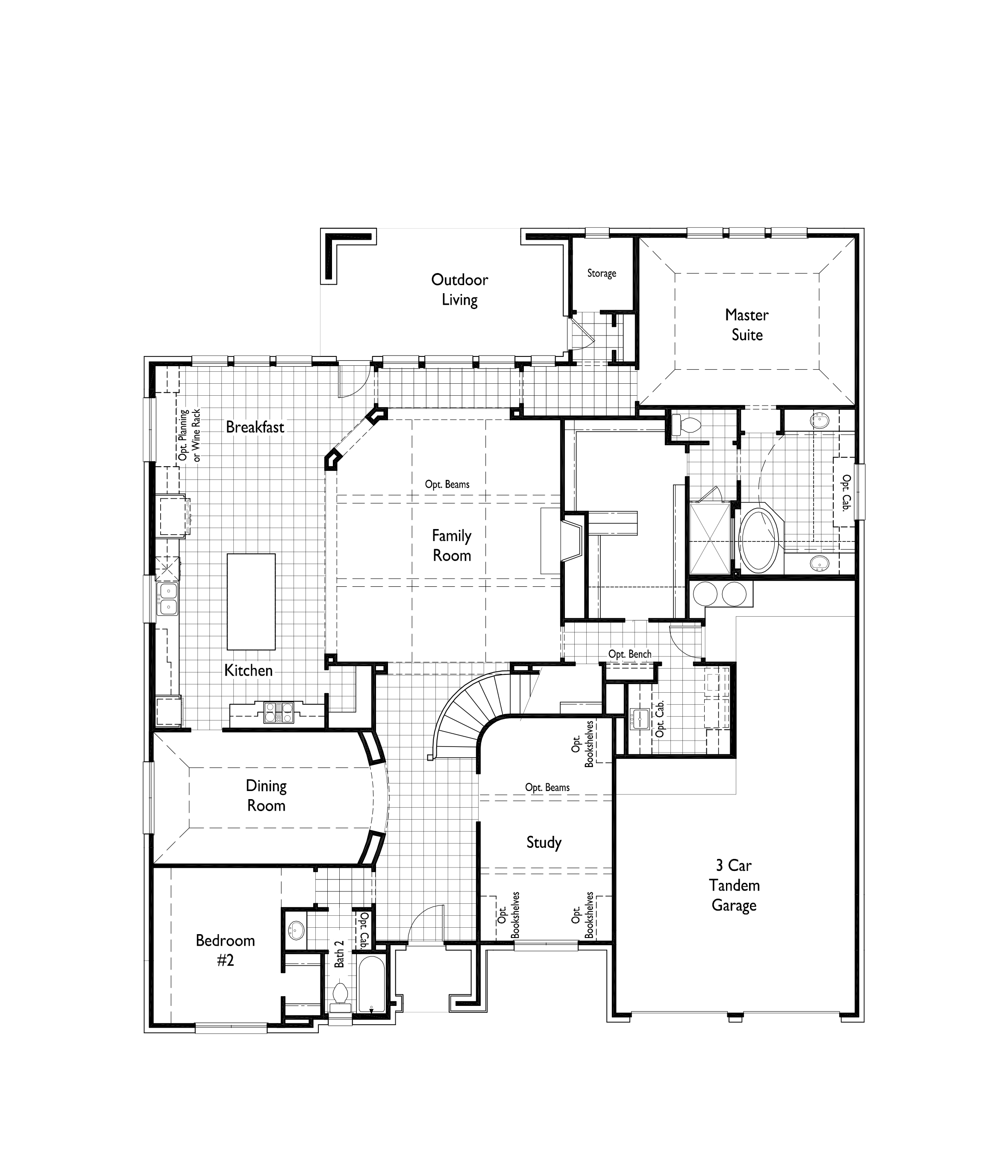 New Home Plan 296 From Highland Homes