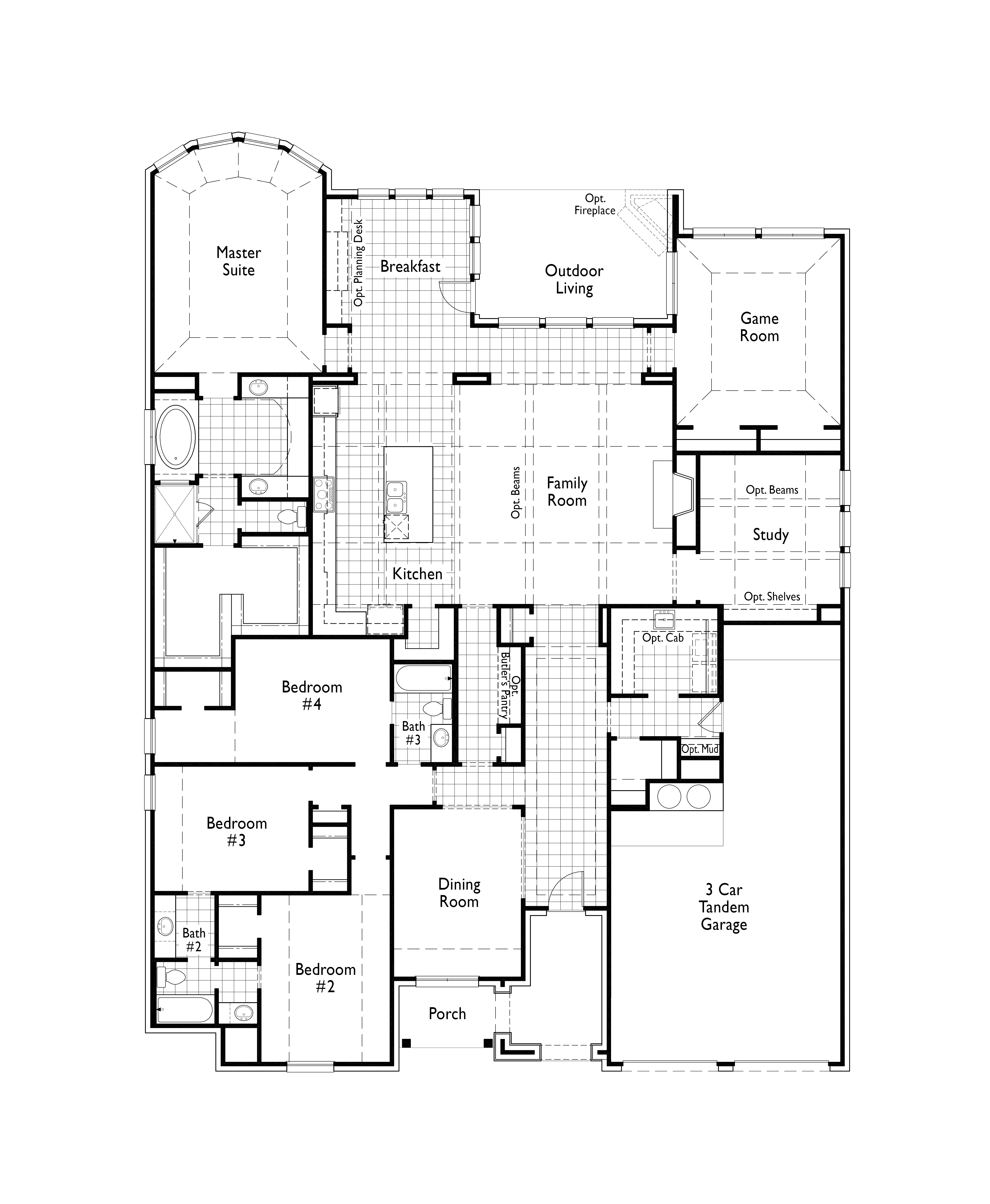 New Home Plan 292 From Highland Homes