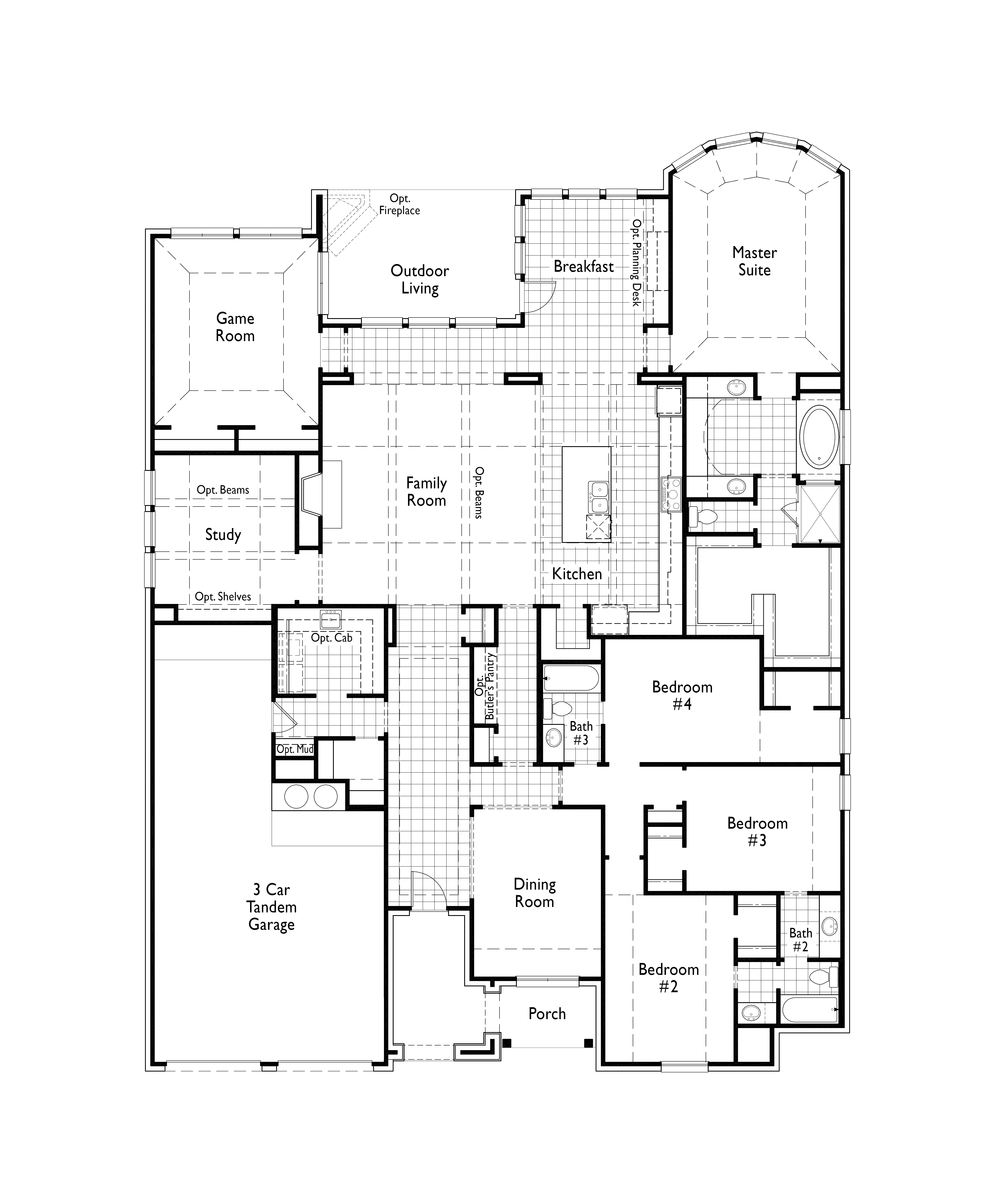 New Home Plan 292 From Highland Homes